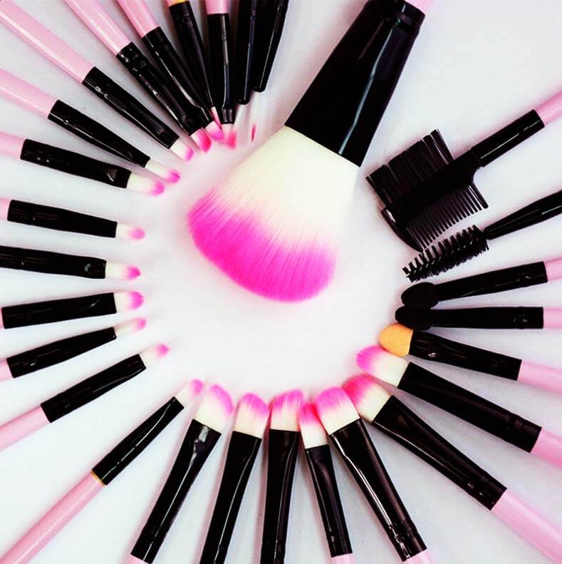Pinky Pro Makeup Brush Set - 32 Pcs